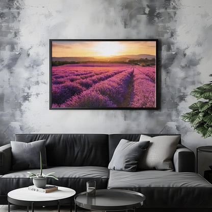 Scent of Summer – Lavender Landscape Print
