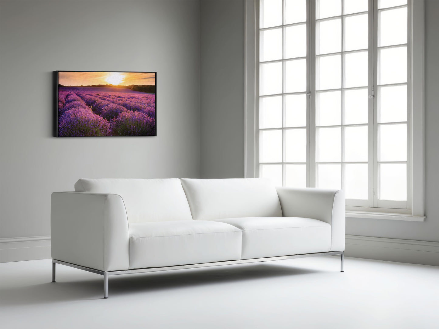 Lavender Dreams – Provence Field Wall Art
