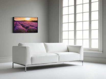 Lavender Dreams – Provence Field Wall Art