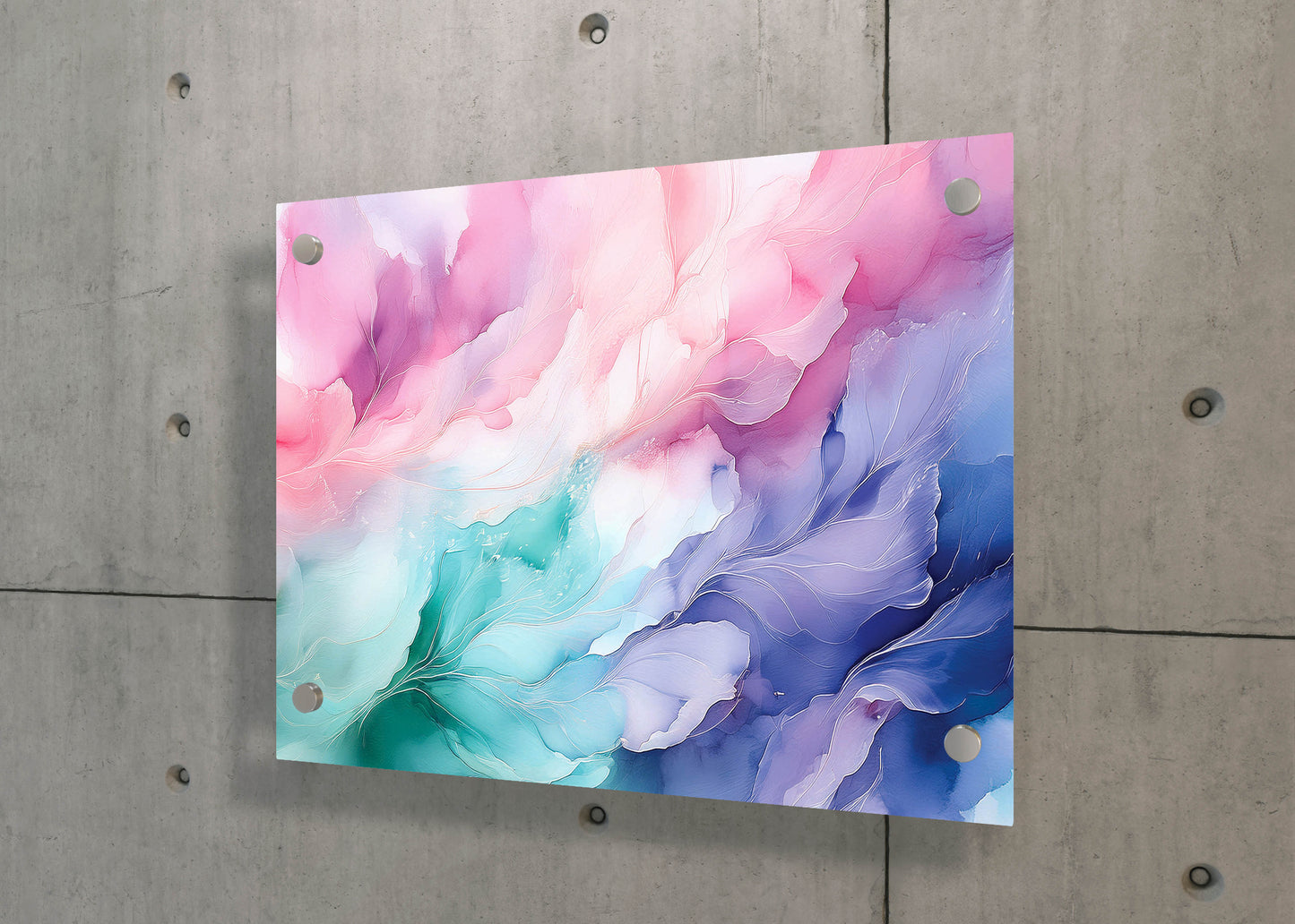 Ethereal Hues Studio : Pastel Watercolor Print - Abstract Home Decor