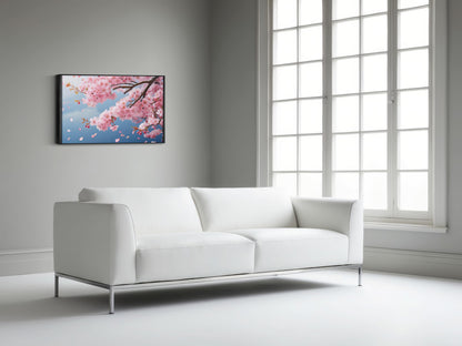 Blush Bloom – Cherry Blossom Wall Print