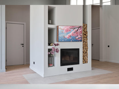 Blush Bloom – Cherry Blossom Wall Print
