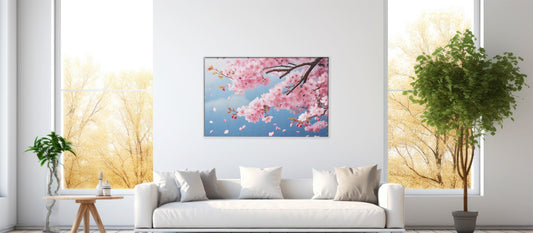 Blush Bloom – Cherry Blossom Wall Print
