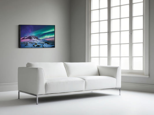 Polar Night – Snow & Sky Wall Art