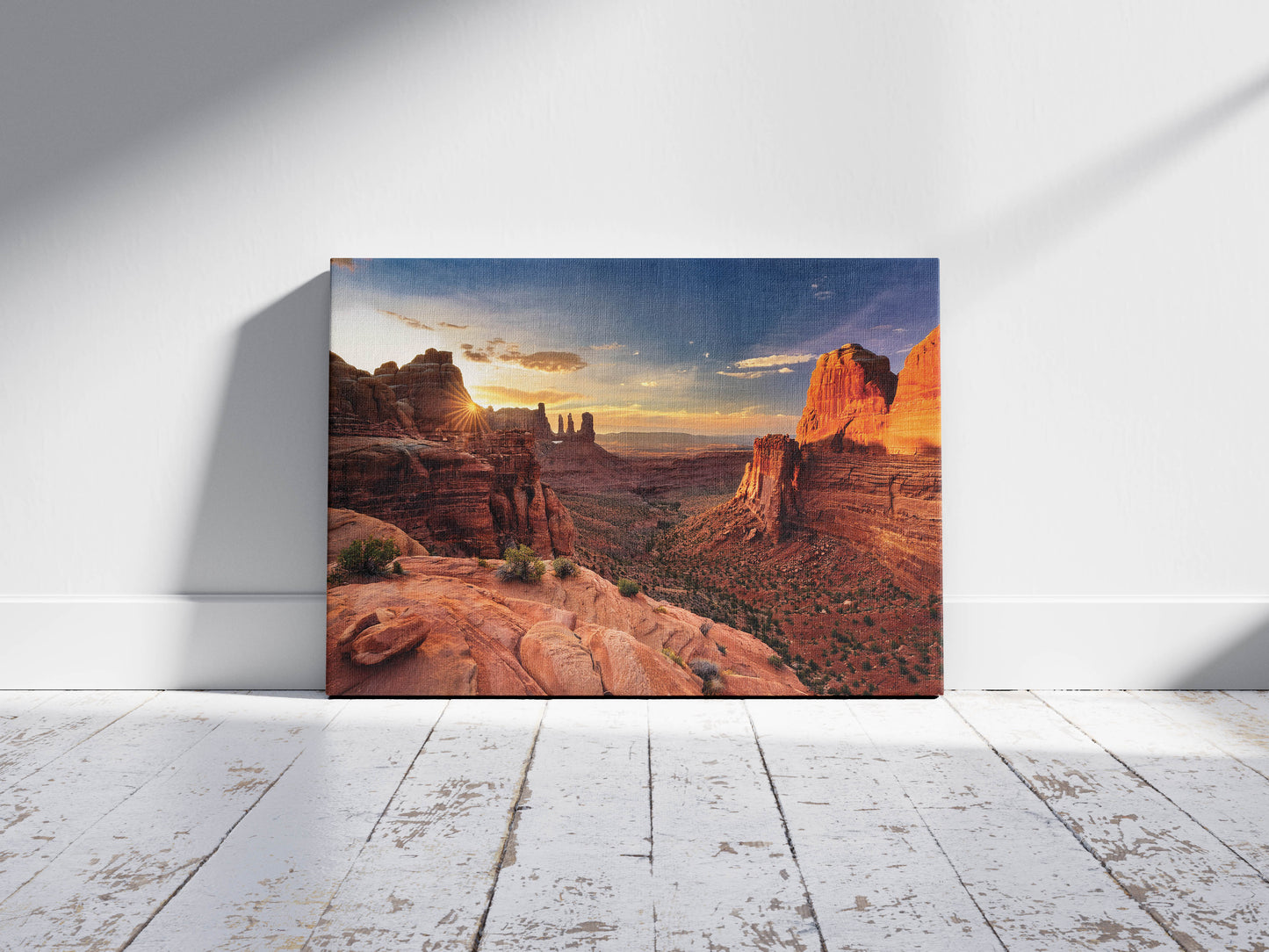 Sunset Stone – Rugged Canyon Scene