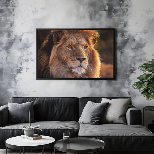 Wild Spirit – Regal Lion Portrait
