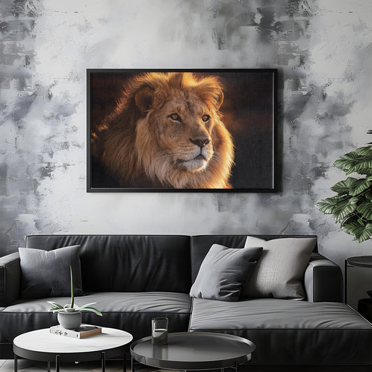 Savannah Sovereign – Powerful Wildlife Print