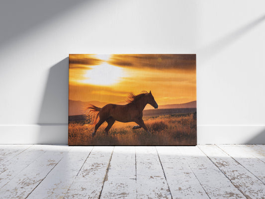 Plains Run – Horse in Motion Wall Art