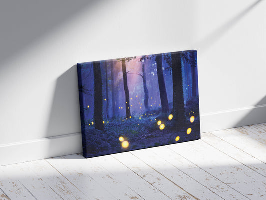 Mystic Lights – Magical Woodland Print