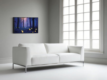 Mystic Lights – Magical Woodland Print