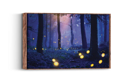 Mystic Lights – Magical Woodland Print