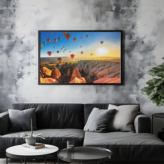Morning Lift – Air Balloon Wall Decor