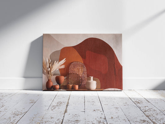 Soft Horizon – Boho Minimalist Canvas