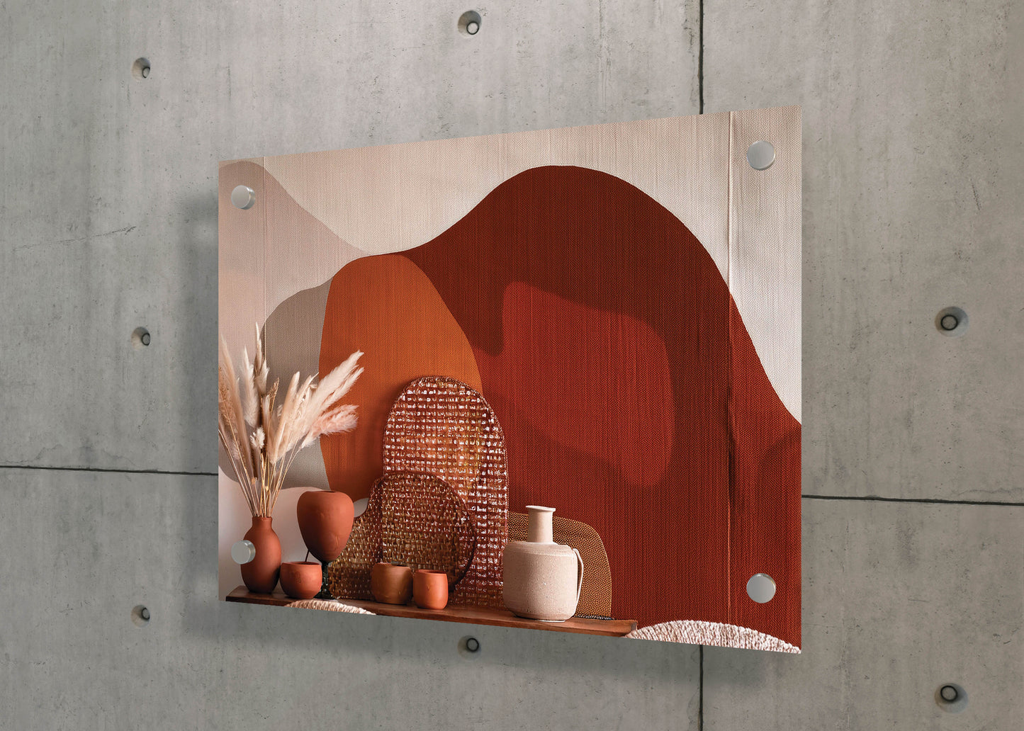 Soft Horizon – Boho Minimalist Canvas