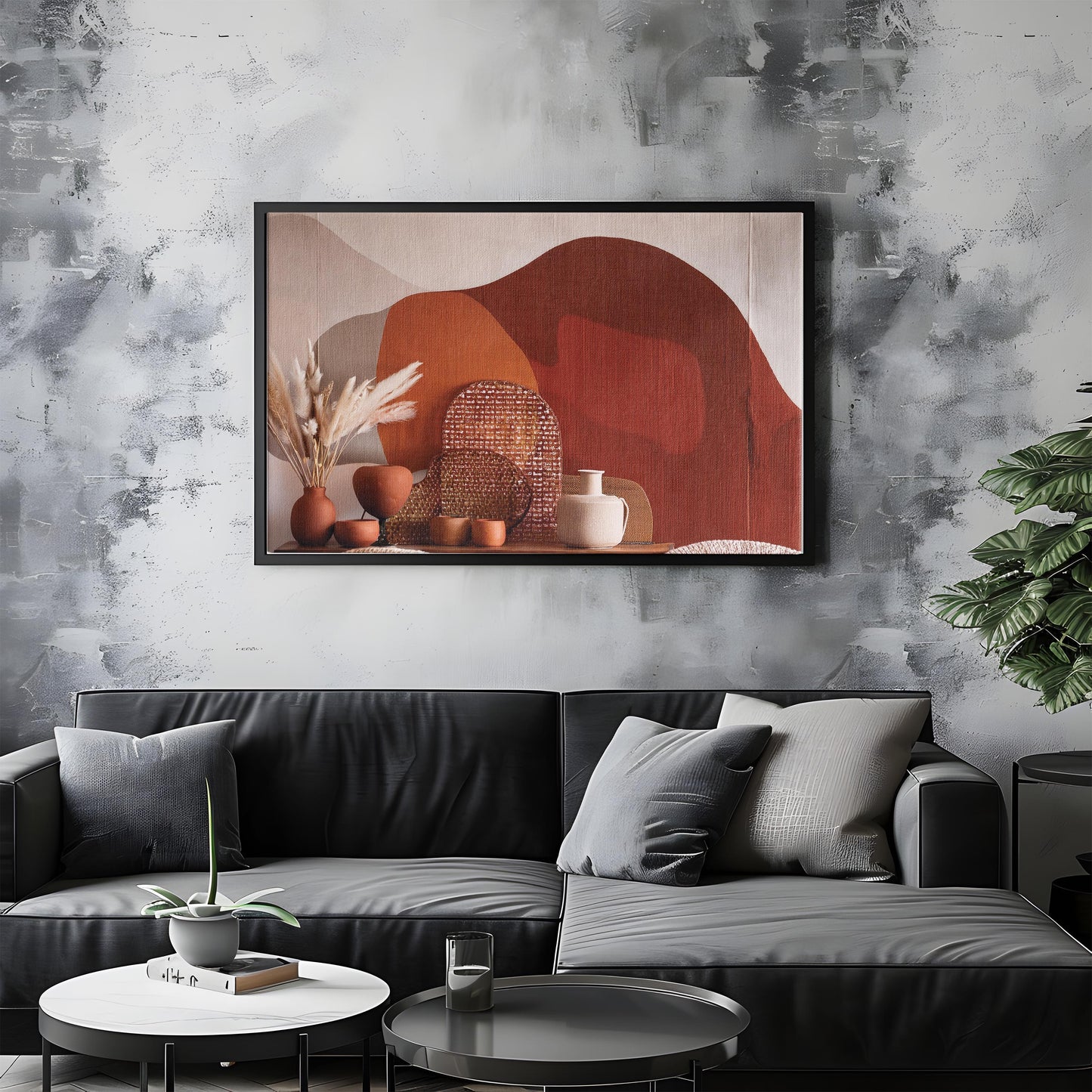 Soft Horizon – Boho Minimalist Canvas