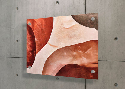 Earth & Flow – Boho Neutral Shapes Art
