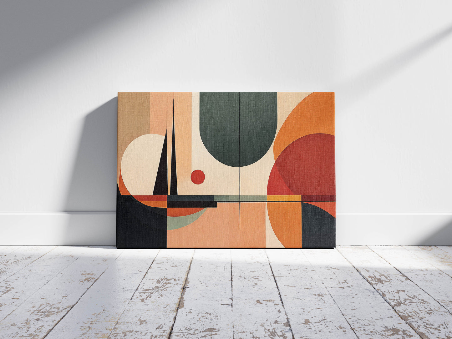 Desert Palette – Earth Tone Abstract Wall Art