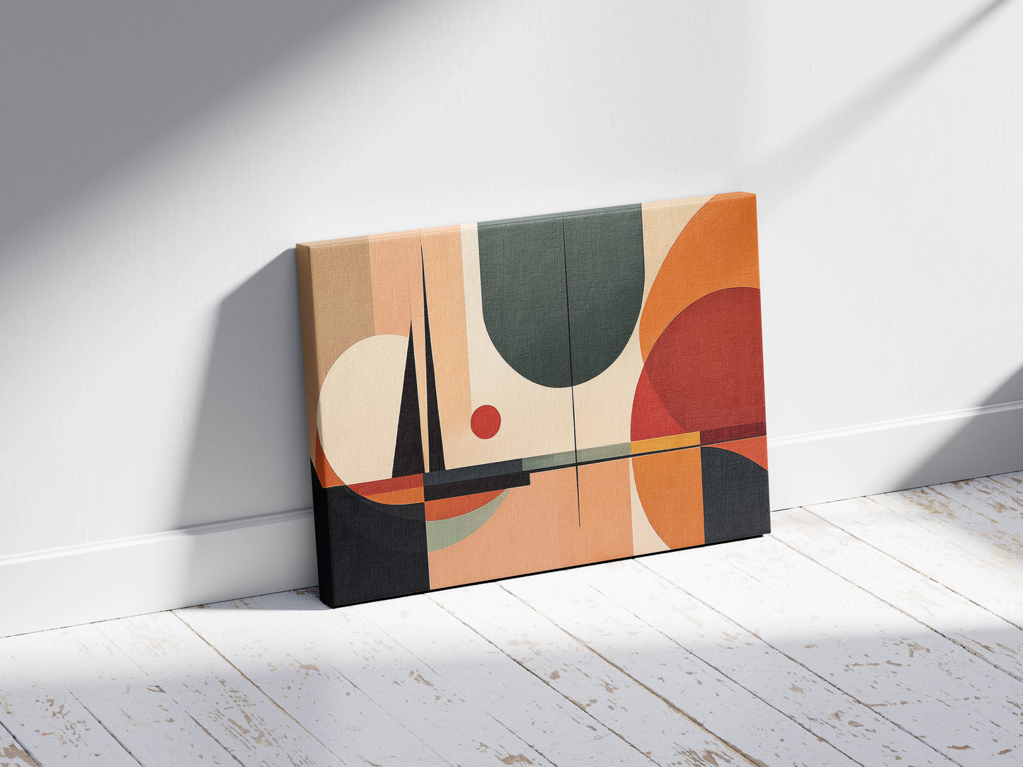 Desert Palette – Earth Tone Abstract Wall Art