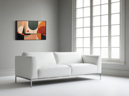Desert Palette – Earth Tone Abstract Wall Art