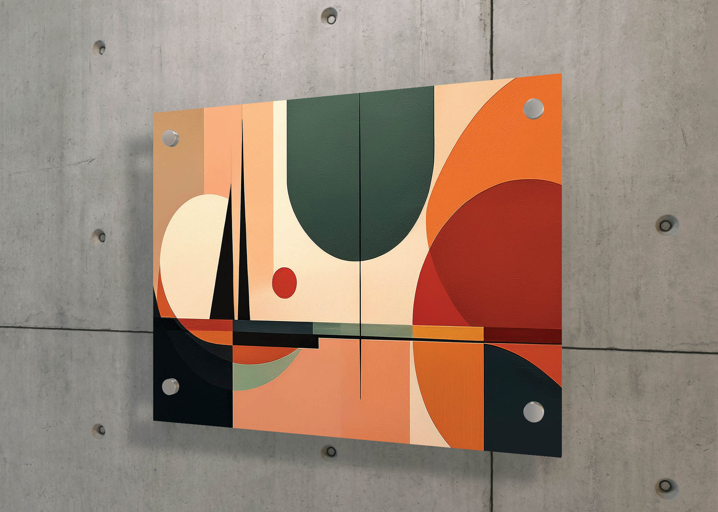 Desert Palette – Earth Tone Abstract Wall Art