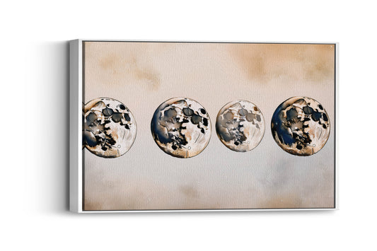 Moon Cycle – Celestial Minimalist Print
