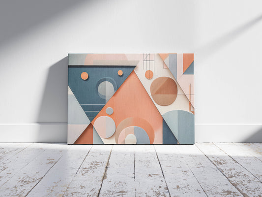 Cozy Balance – Scandinavian Pastel Print