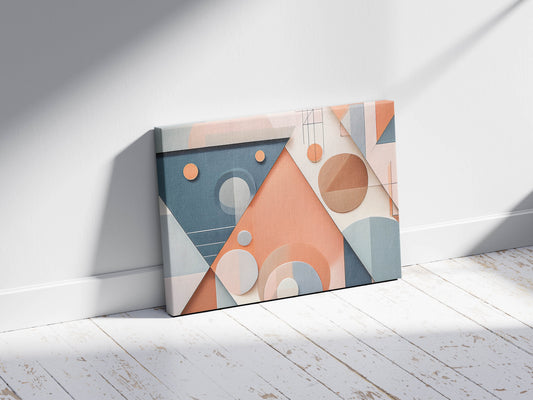 Cozy Balance – Scandinavian Pastel Print