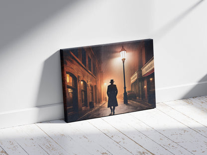 Noir Nights – A Vintage Mystery: Retro Movie Poster - Vintage Cinema Art