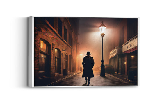 Noir Nights – A Vintage Mystery: Retro Movie Poster - Vintage Cinema Art