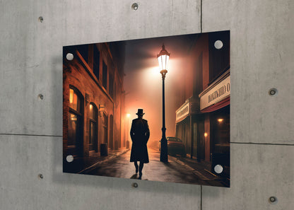 Noir Nights – A Vintage Mystery: Retro Movie Poster - Vintage Cinema Art