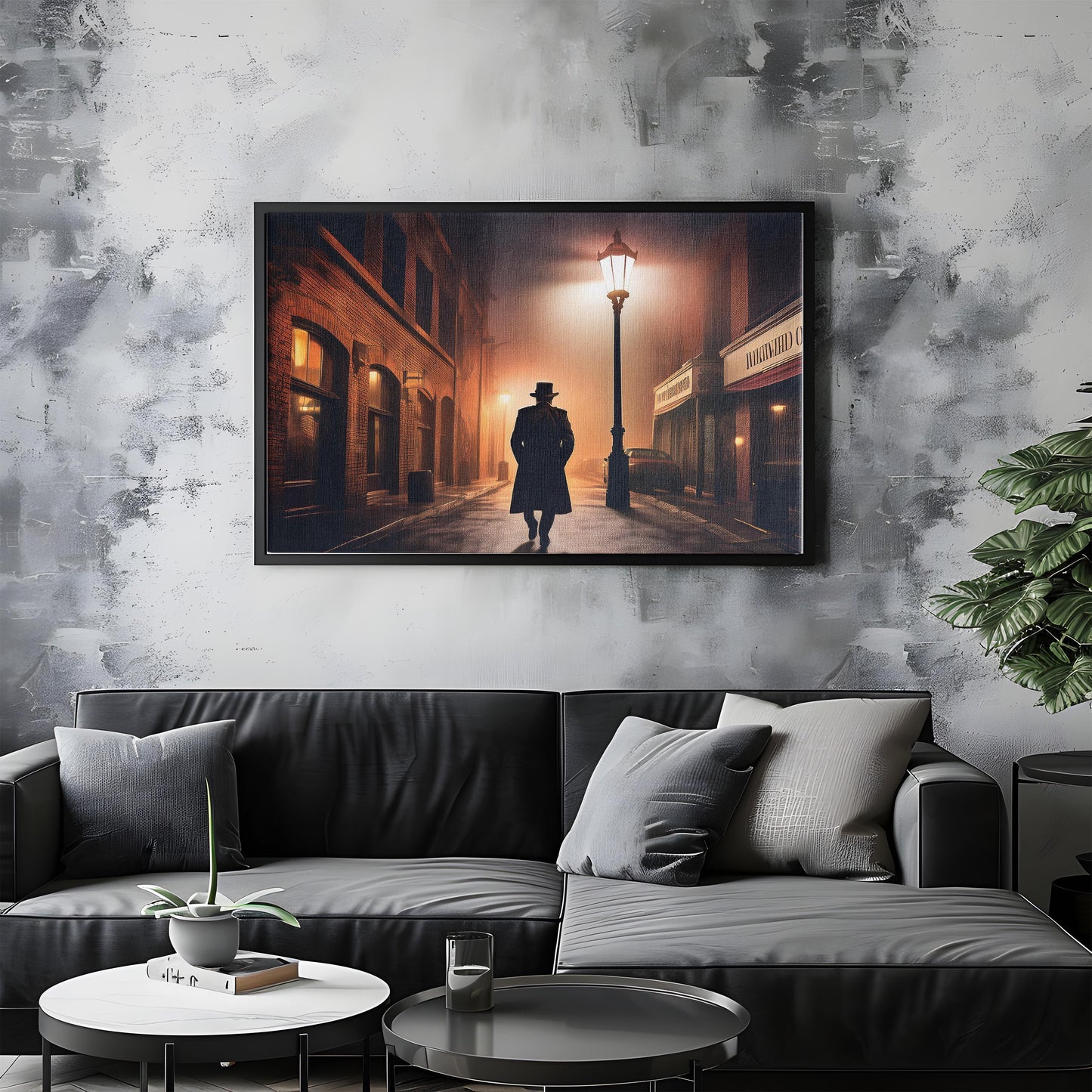 Noir Nights – A Vintage Mystery: Retro Movie Poster - Vintage Cinema Art