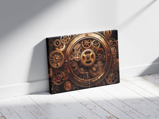 Cogheart Mechanica – Steampunk Soul: Steampunk Gear Art - Victorian Industrial Decor