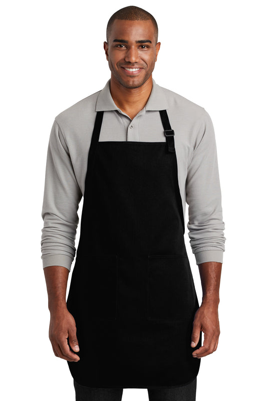 Port Authority Full-Length Two-Pocket Bib Apron. A600