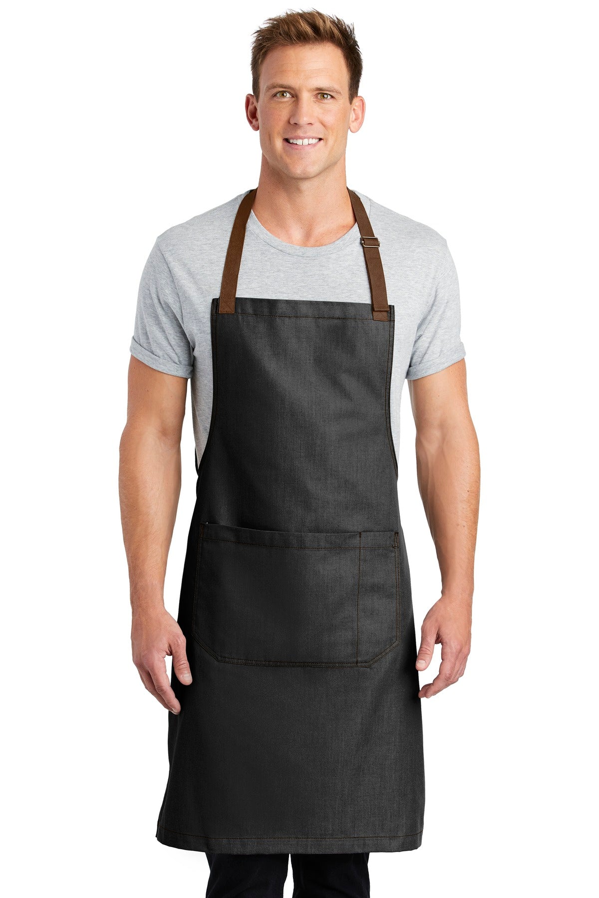 Port Authority Market Full-Length Bib Apron. A800