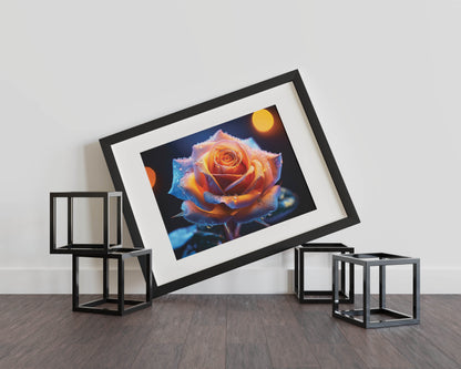Radiant Rose Adventure – Elegance and Serenity Captured in Bloom