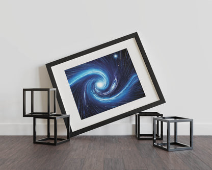 Galactic Vortex – A Window to the Cosmos