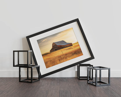 Rustic Sunset Barnscape