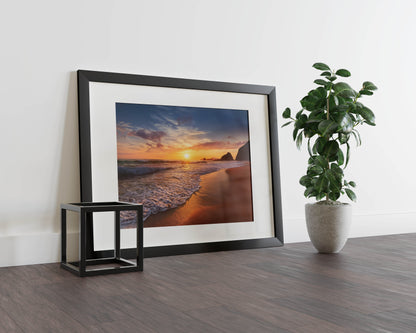 Beachy Golden Sunset