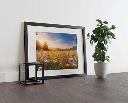 Meadow Symphony – A Wildflower Dream for Your Walls