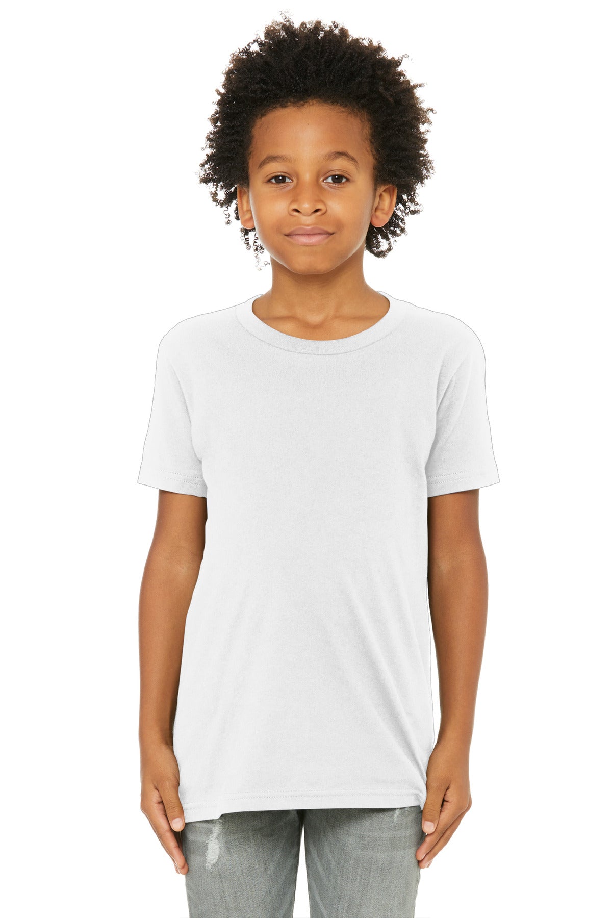 BELLA+CANVAS Youth Jersey Short Sleeve Tee. BC3001Y