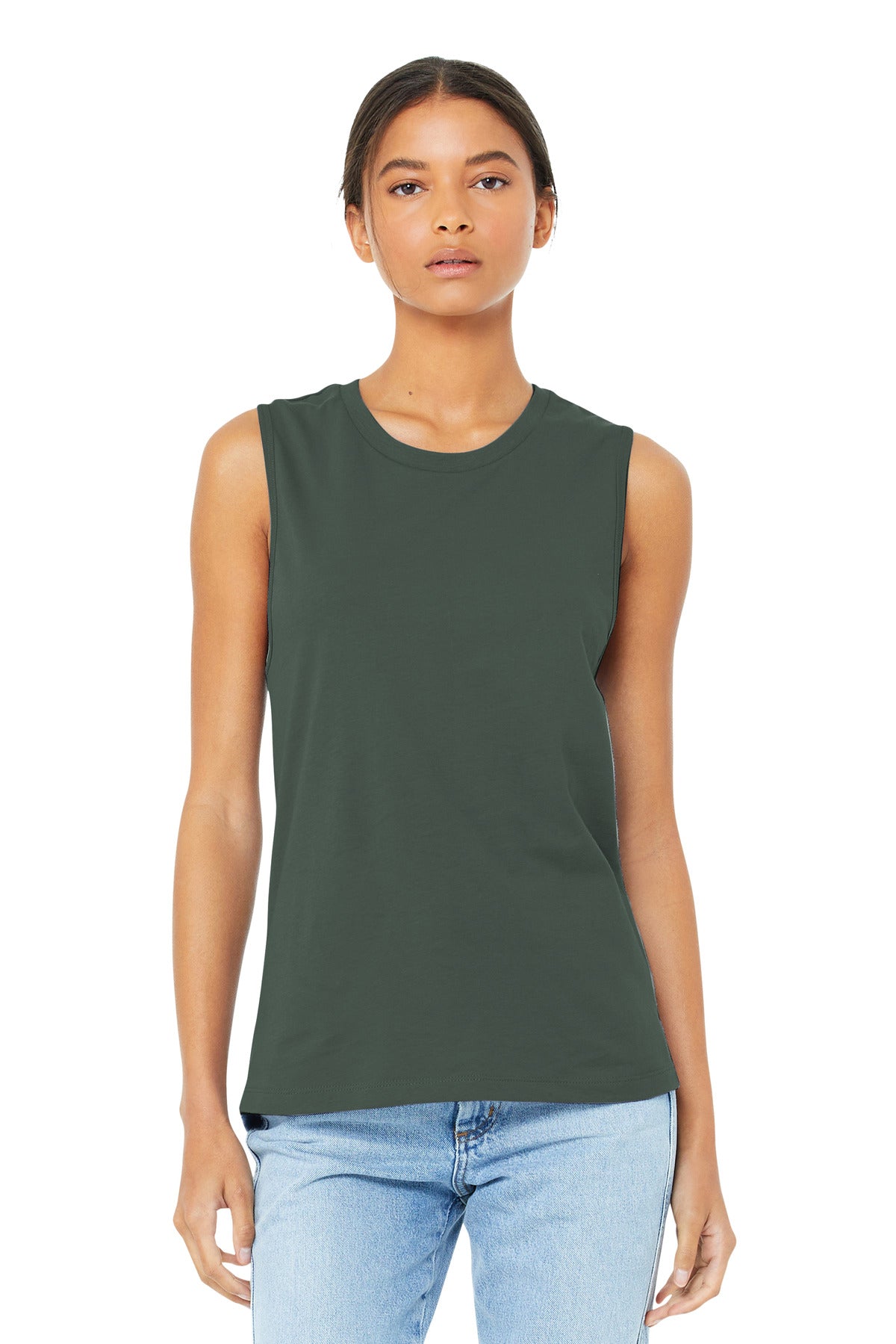 BELLA+CANVAS Women's Jersey Muscle Tank. BC6003