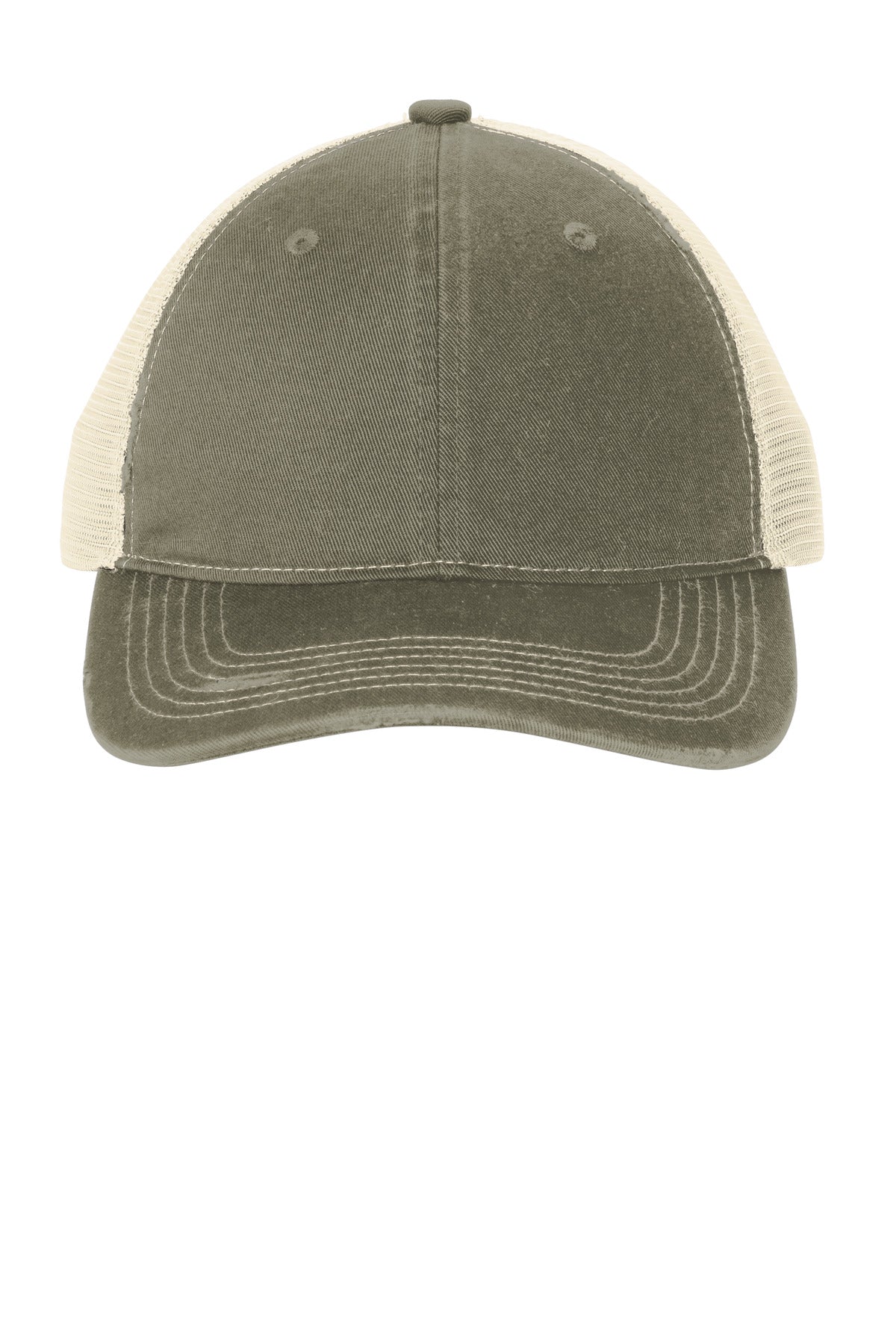 Port Authority Distressed Mesh Back Cap C600