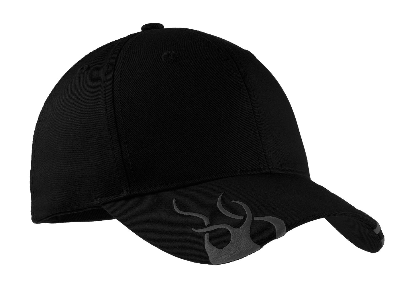 Port Authority Racing Cap with Flames.  C857