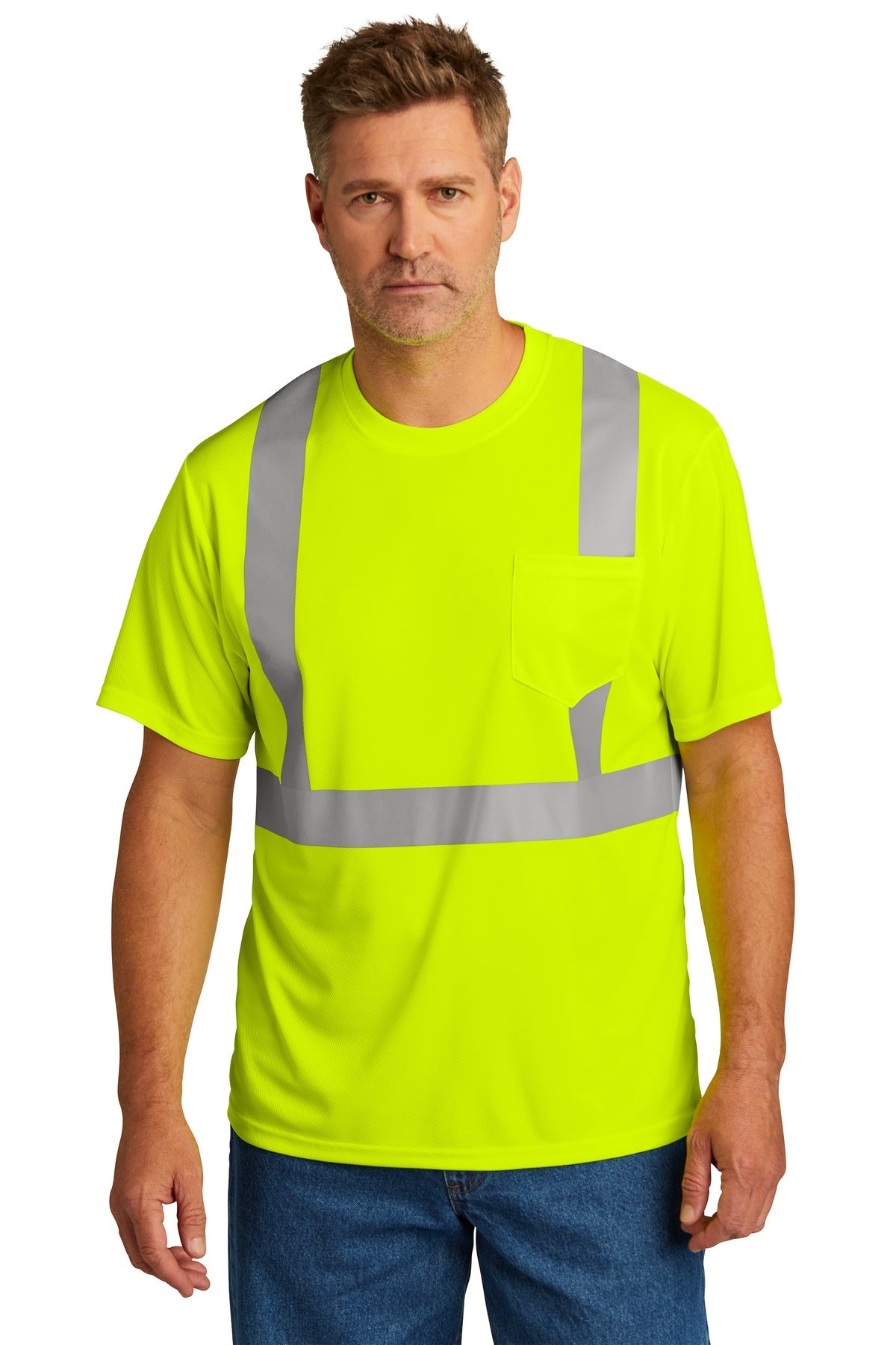 CornerStone ANSI 107 Class 2 Mesh Tee. CS200