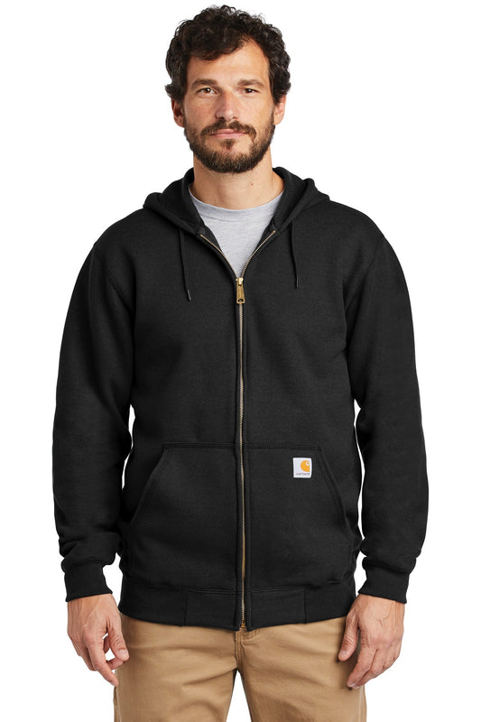 Carhartt Midweight Hooded Zip-Front Sweatshirt. CTK122