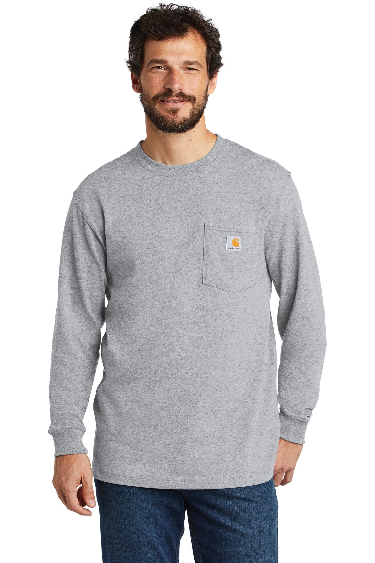 Carhartt Workwear Pocket Long Sleeve T-Shirt. CTK126