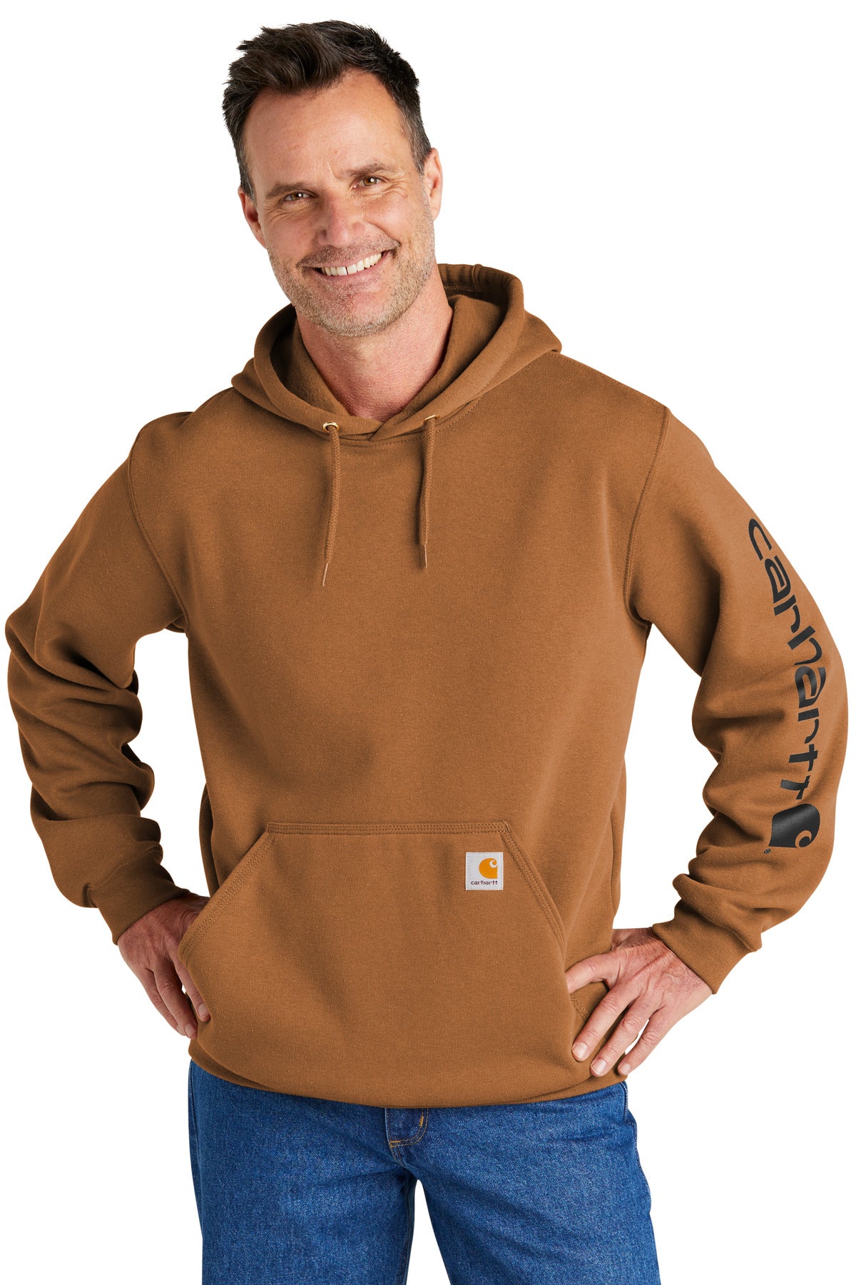 Carhartt Midweight Hooded Logo Sweatshirt CTK288