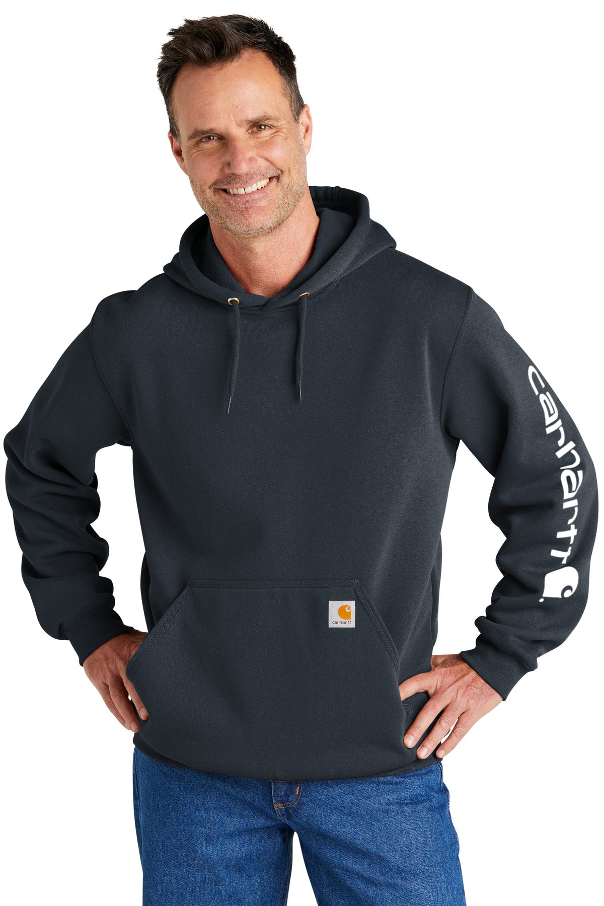 Carhartt Midweight Hooded Logo Sweatshirt CTK288