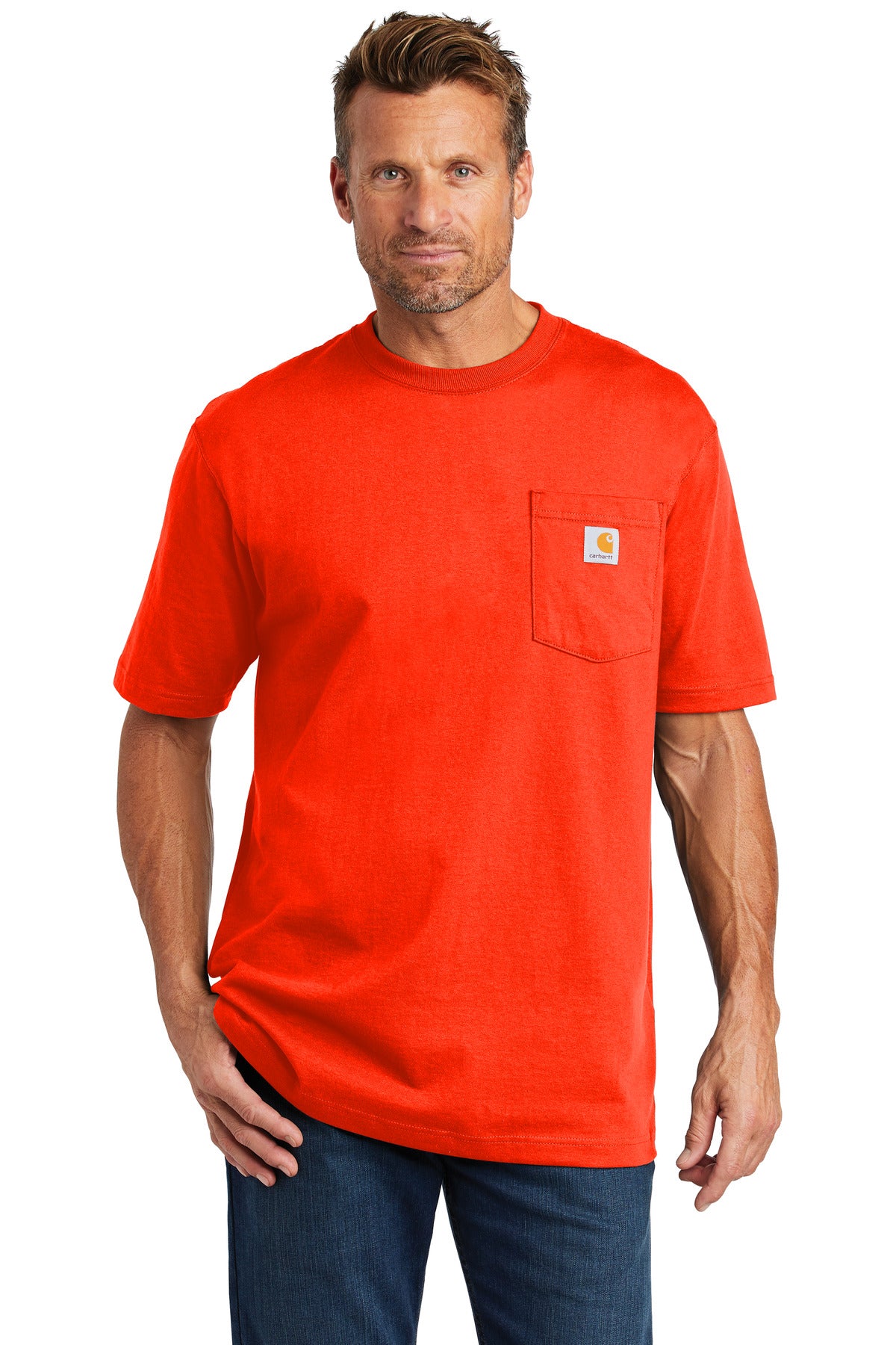 Carhartt Workwear Pocket Short Sleeve T-Shirt. CTK87