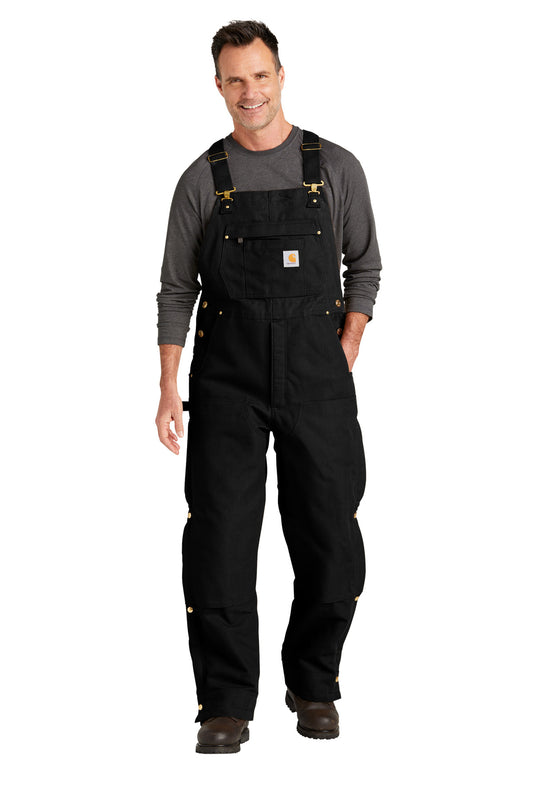 Carhartt Short Firm Duck Insulated Bib Overalls CTS104393